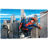 Spider-Man Swinging From Web 3-D Interactive Magnet